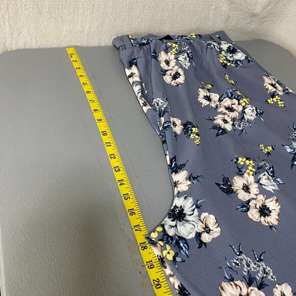 Torrid Women Wide Leg Palazzo Pants Size 4X Floral Tie Front Belt Boho Bloomcore - Picture 9 of 13
